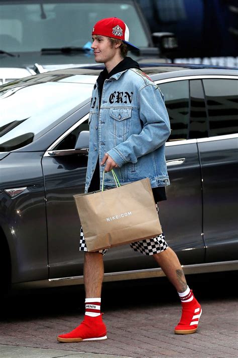 Justin Bieber Rocks A Gucci Modern Embroidered Denim Jacket